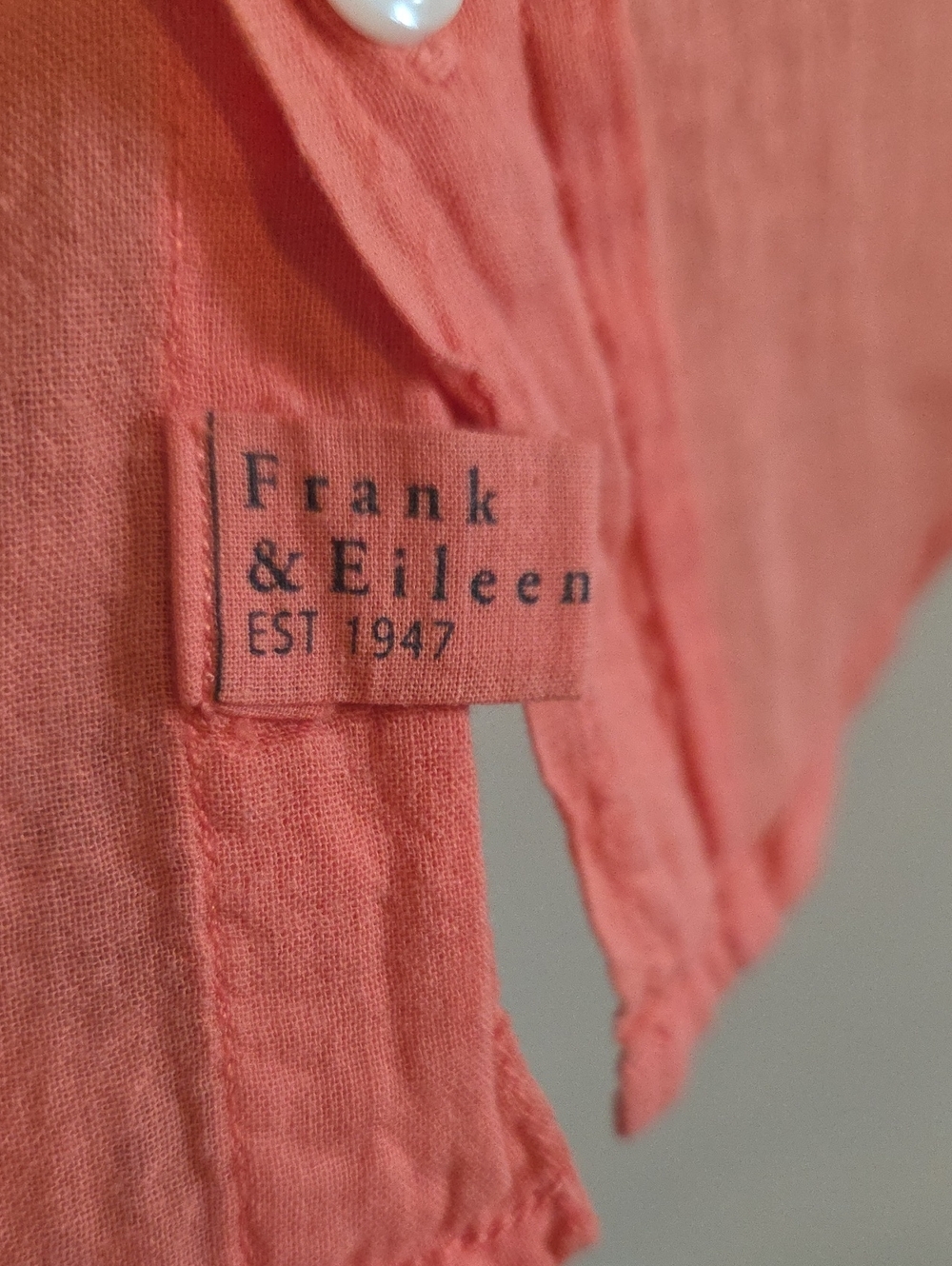 Frank & Eileen Coral Button-Down Shirt - Picture 7 of 11
